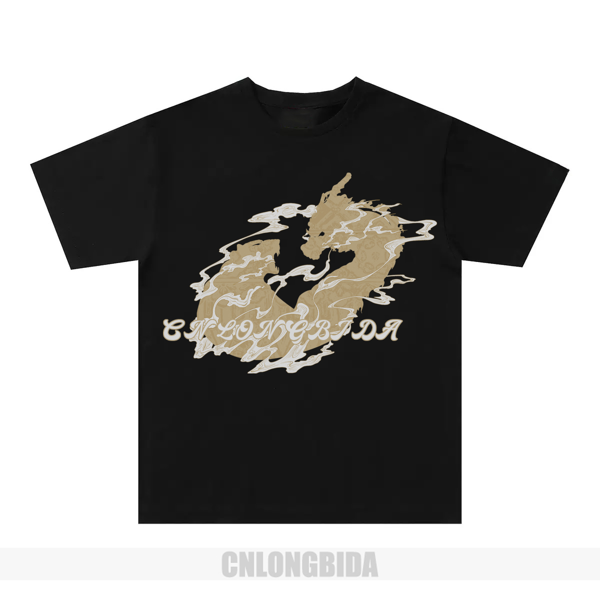 Women's T-Shirt New Pure Cotton Versatile Luxury Short-Sleeve T-Shirt for Men and Women