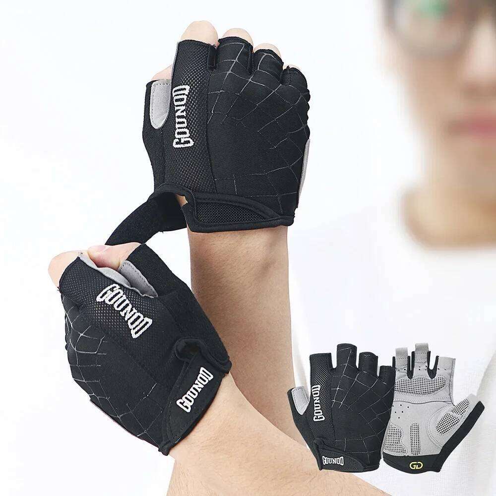 Anti Slip Workout Men and Women Weight Lifting Lightweight Gym Gloves for Weightlifting Cycling Pull Ups Fitness 26H0224