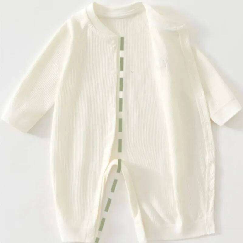 Autumn New Jumpsuit Newborn Long Sleeve Cotton Sleepwear Boys Girls Romper Cute Spring Home Clothing Baby Pajamas 26H0224