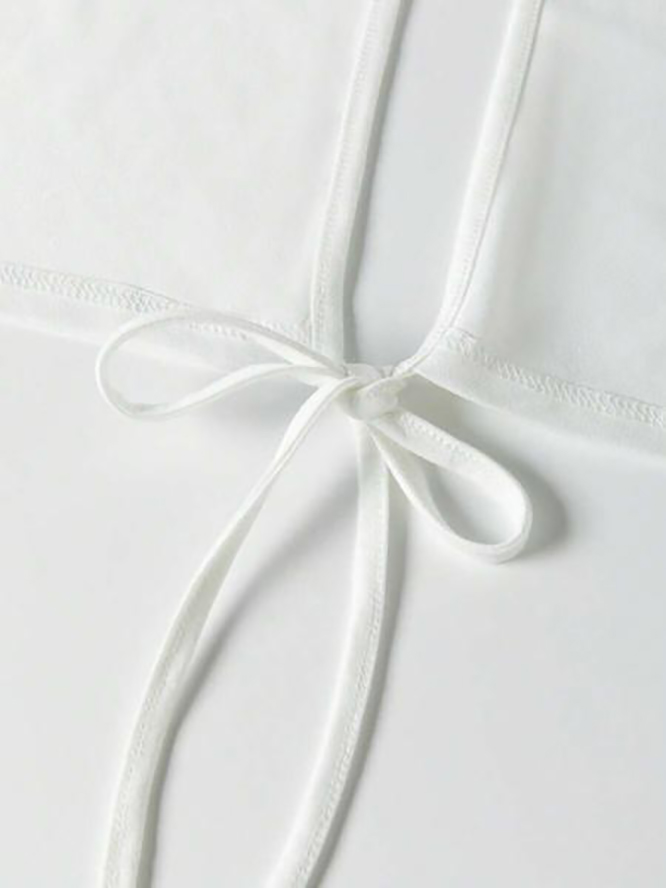 Summer Women's T-Shirt Crop Pin Waist Letter Round Neck Short-sleeved Short T-shirt Fashion Breathe