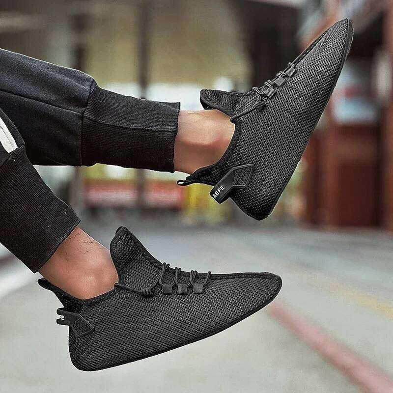 MAEDEF Men's Fashion Socks Running Casual Soft Comfortable Outdoor Walking Shoes Plus Size Sneakers Men