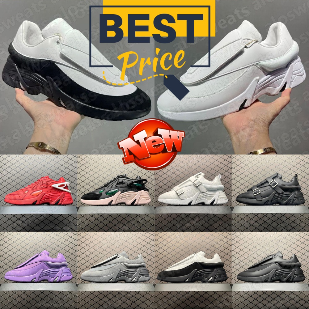 Designer Casual Shoes mens womens high quality Raf Simon men Dress shoes Antei sneakers men women outdoor sport trainers Cylon 21 shoe Cut-Outs EUR 35-45