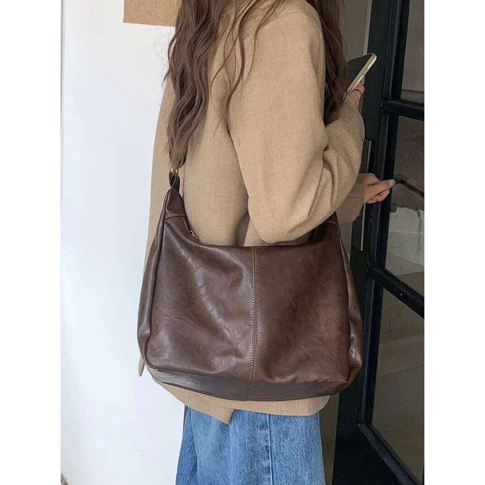 CGCBAG Casual Lage Capacity Messenger Women 2023 Fashion Luxury Female Tote Bag High Quality PU Leather Handbags Z260224
