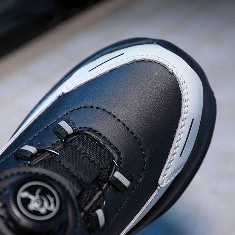 Children Sneaker Boys Casual Leather Student Walking Shoes Kids Non-slip Lightweight Girls Sports Running Tennis Footwear 26W0224