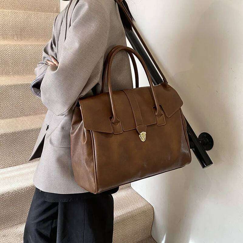 2026 Luxury Bags Top-Handle Boston for Women Big Capacity Tote Bag Shoulder & Crossbody Purse Z260224