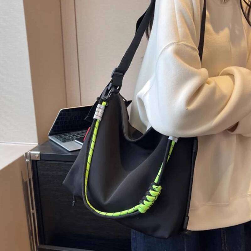 Japanese Y2k Aesthetic Casual Ins Crossbody Bag Women Trendy All Match Vintage Handbags High-capacity Streetwear Shoulder Bags Z260224