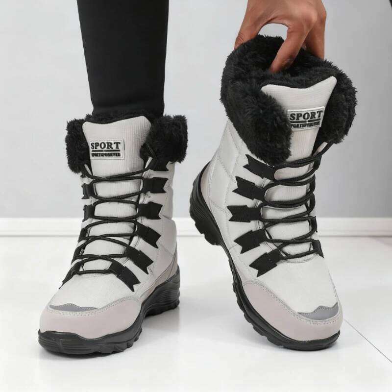 Keep Warm Mid-Calf Waterproof Snow High Quality Comfortable Non-slip Women's Casual Boots for Winter