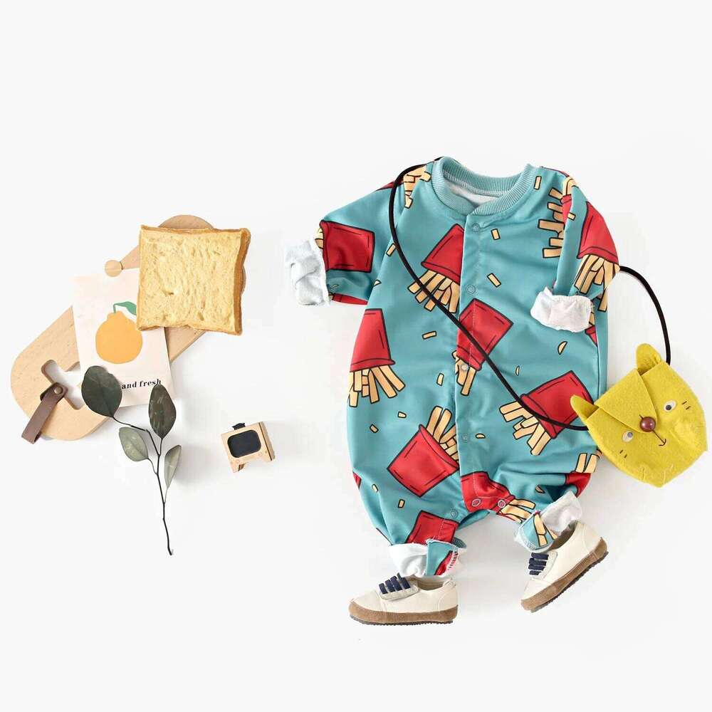 Sanlutoz Infants Jumpsuits Unisex Cute Animal Helloween Autumn Long Sleeve Baby Rompers Clothing 26H0224