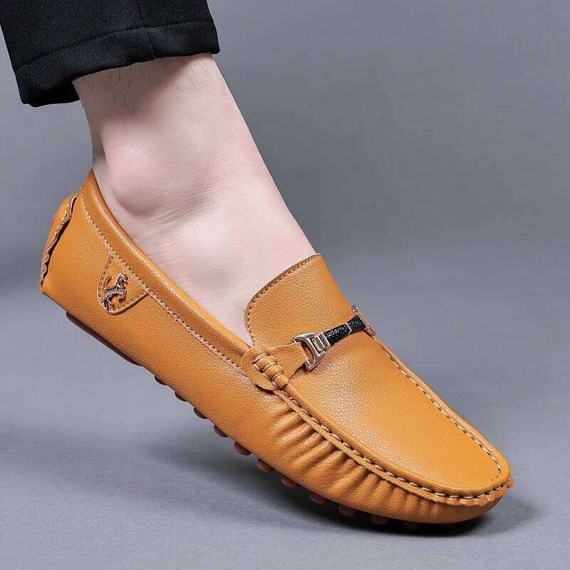 Formal Dress Shoe Slip on Business Casual for Men Wedding Party Office Shoes Soft Leather Loafers