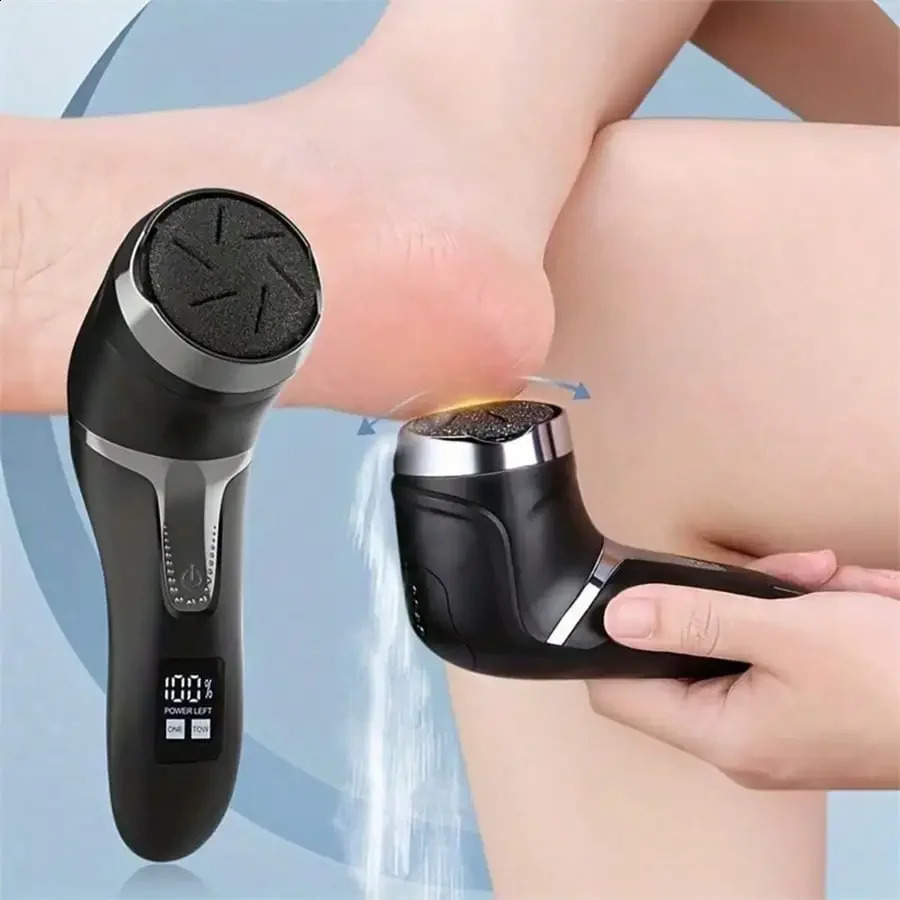 Electric Foot Pedicure Device With Dust Collector And Lcd Display Usb Charging For Foot Callus Removing And Exfoliating 260126