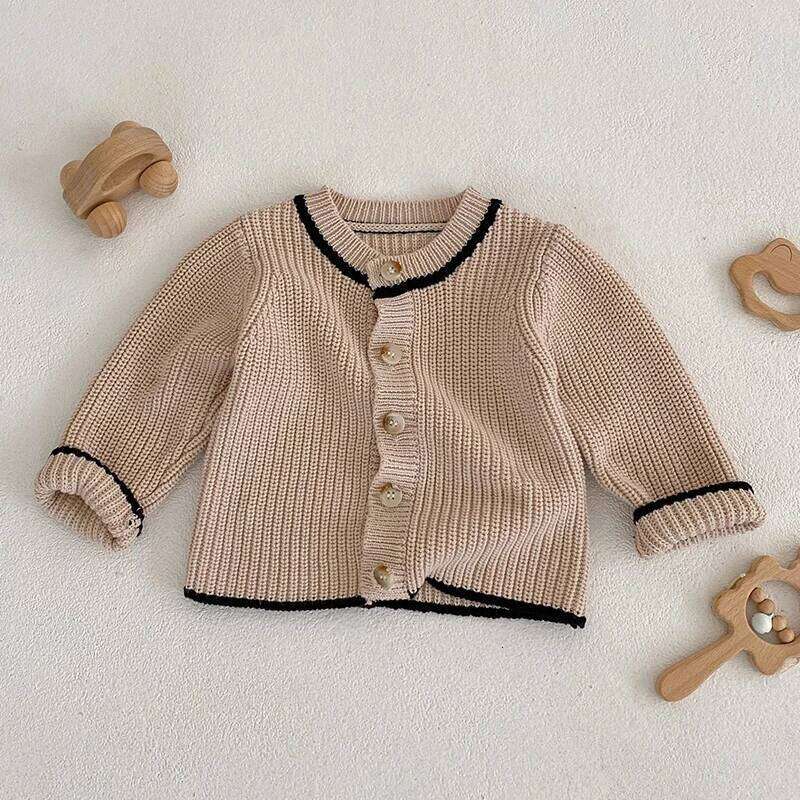 Newborn Sleeveless Knit + Coat 3 Pieces Infant Jumpsuit Kids Baby Girls Boys Rompers Clothes 26Y0224