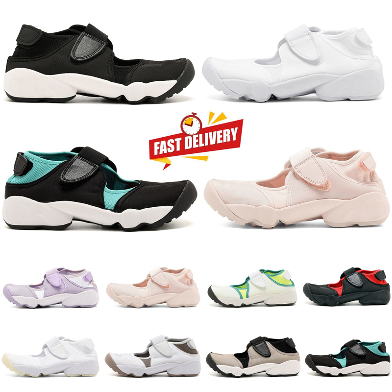 Rift Sandals Men Women Buckle Designer Slippers Triple Black White Green Volt Forest Green Rush Orange Lilac Violet Lady Platform Casual Slides Flip Flops Scuffs