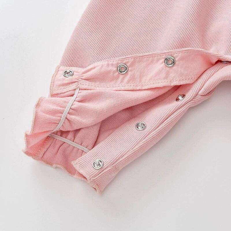 2Piece Sets Spring Autumn Girls Jumpsuits Cute Doll Collar Bow Princess Rompers Baby Boutique Clothing Newborn Photography BC476 26H0224