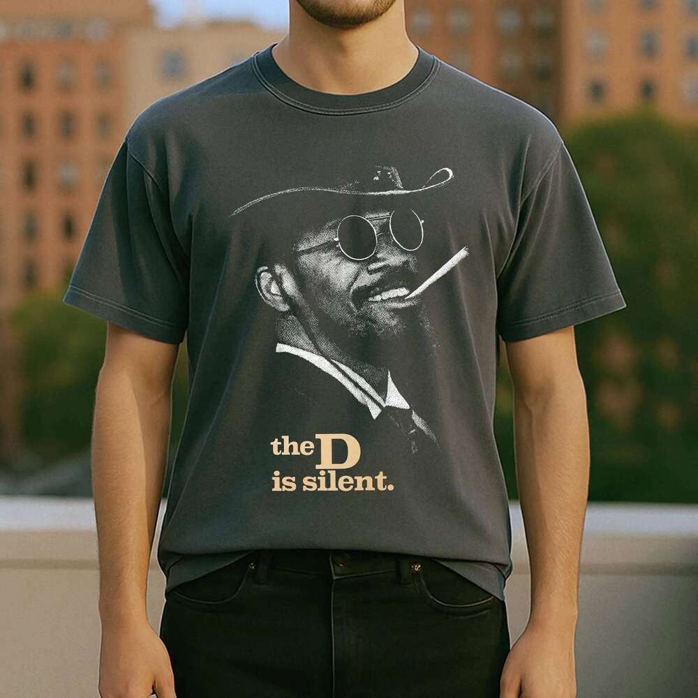 Django Unchained Tee, Tarantino Shirt, Revenge Film Gift Summer Men's Women's Loose and Breathable T-shirt Top H260224