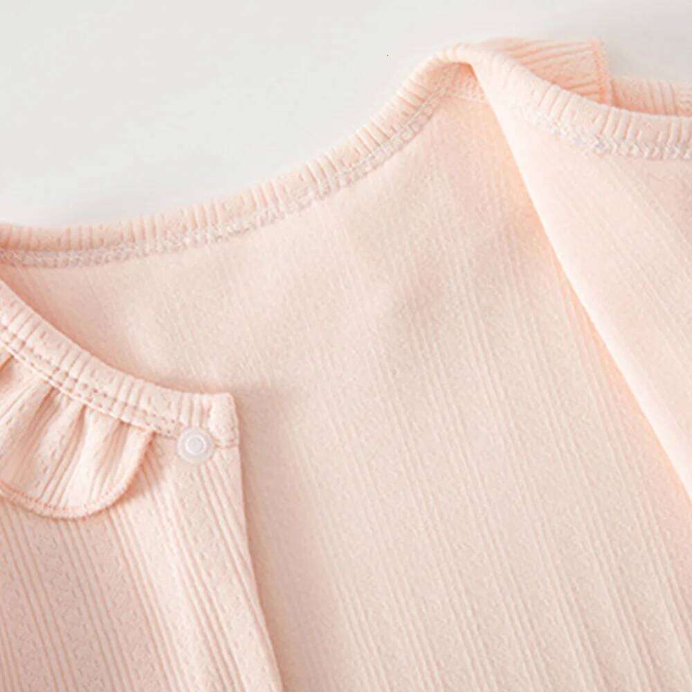 Clothes For Newborn Girls 100% Combed Cotton Ruffles Spring Autumn Princess 1st Birthday Infant Jumpsuits Baby Romper 26H0224
