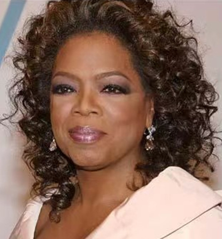 Oprah winfrey hairstyle natural loose curl lace front wig short black brown human hair wig for black women 180%density