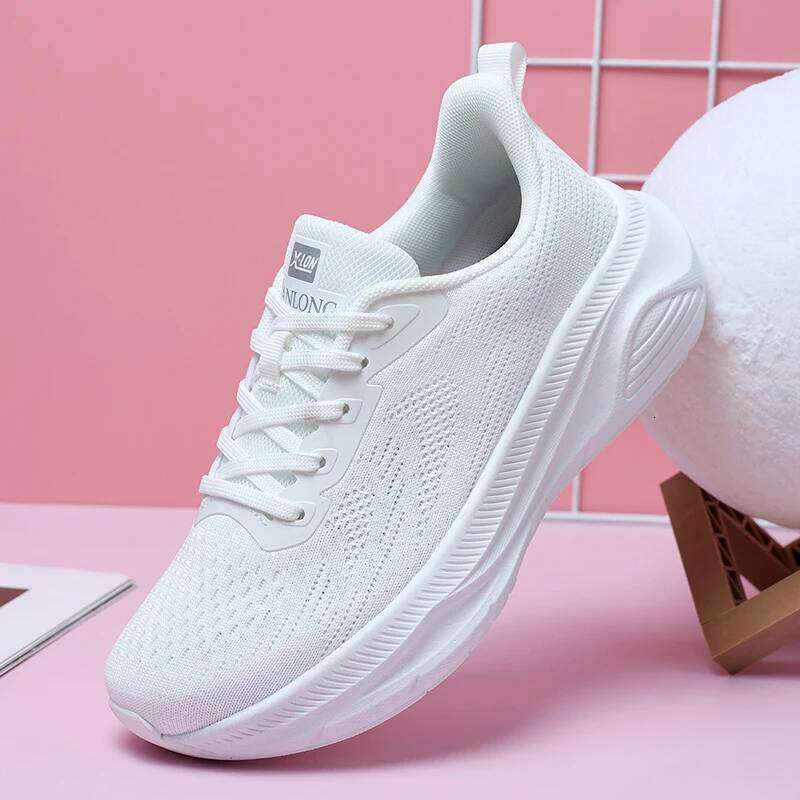 Autumn Hot Selling Lightweight Soft Womens Sports Wear-resistant Marathon Running Fashiona Daily Street Casual Shoes 26W0224