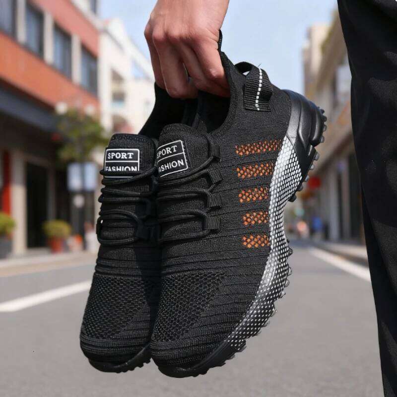 Running for Super Fast Ultra Light Comfortable Fashionable Flat Sneakers High-quality Breathable Mesh Tennis Shoes Men