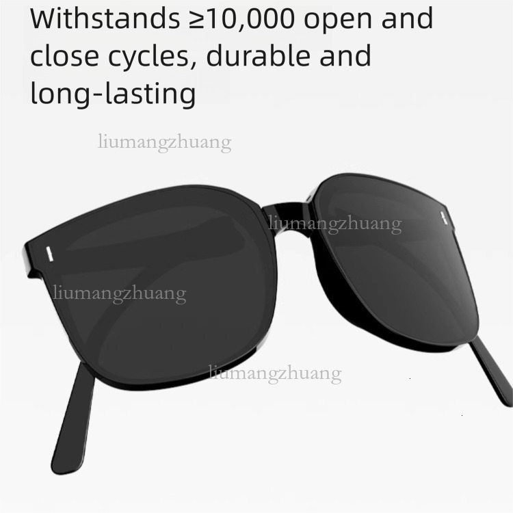 2026 Designer Luxury Foldable Women's Sunglasses Trendy Luxury High End Face Show Small UV Resistant Large Frame Sunglasses Polarized Sports Bike