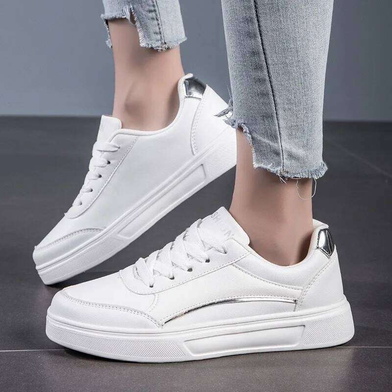 Women Skateboarding Female Summer Non-Slip Women's Athletic Jogging Tenis Walking Shoes White Durability Cozy Sneakers