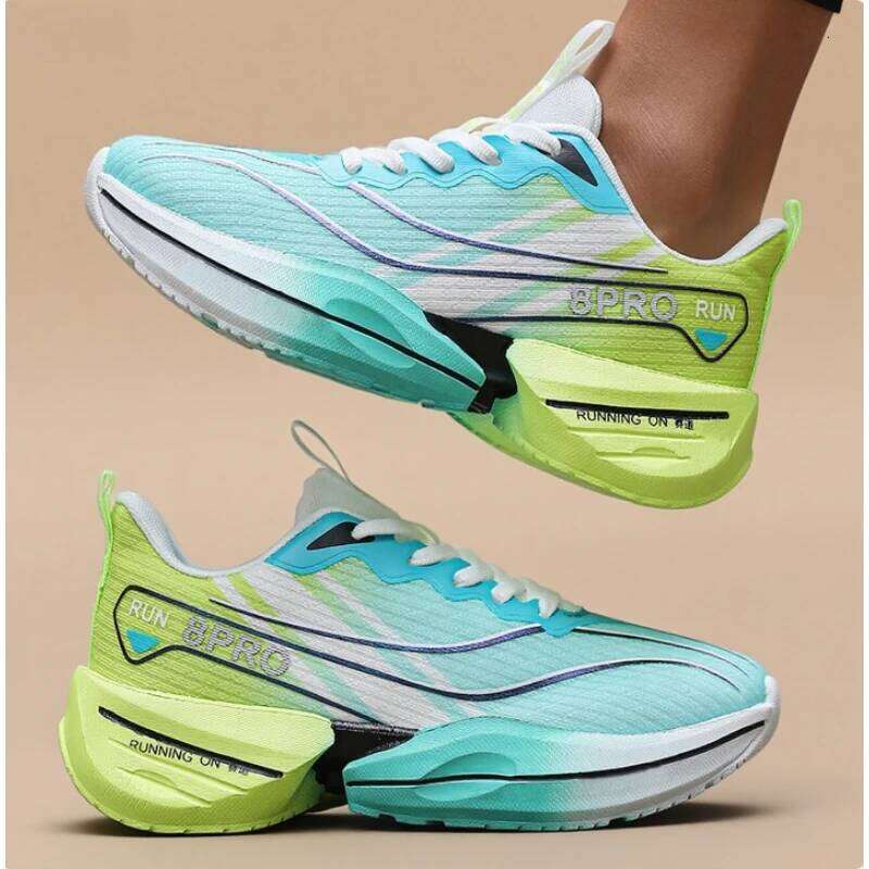 New Women's Running Shoes Marathon Cushion Anti-slip Ultra Light Breathable Comfortable Nonskid Speciality Sneakers Man