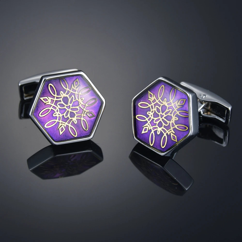 Jewelry Cufflinks for mens High-grade Gems/Square/Crown/Lattice mens shirts Cuff-links 260202