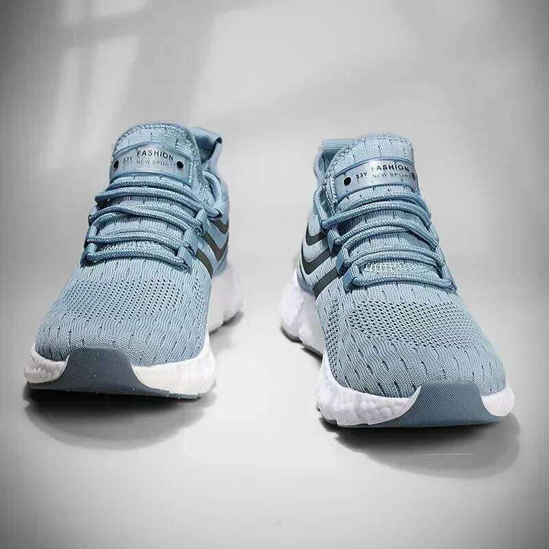 Fashionable Sports Shoes Mesh Breathable Soft Cushioned Soles Daily Exercise Running Training Suitable for Both Men Women