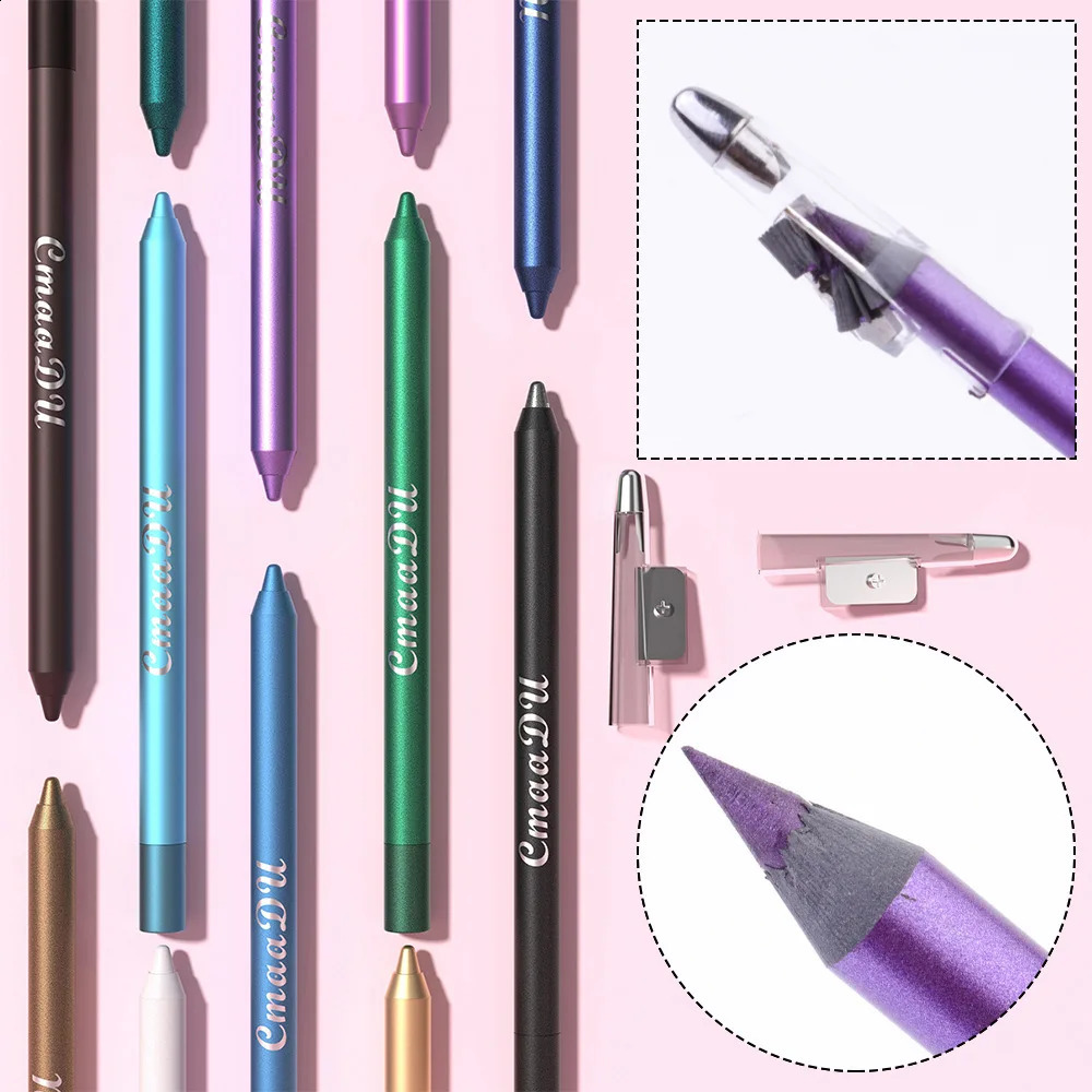 Waterproof Eyeliner Pencil Set A Combination of Multiple Colors Creates The Perfect eye Makeup Shimmering Multi-Color Eyeshadow 260203