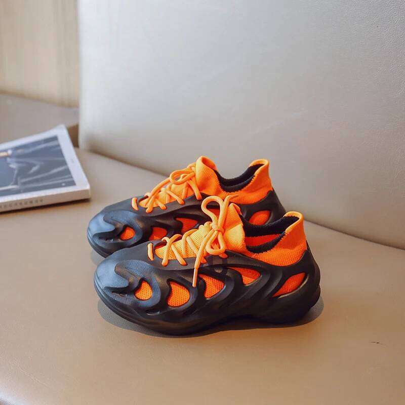 New Comfortable Lightweight Non-slip Running Shoes Kids Teenagers Boys Girls Sneakers 26W0224