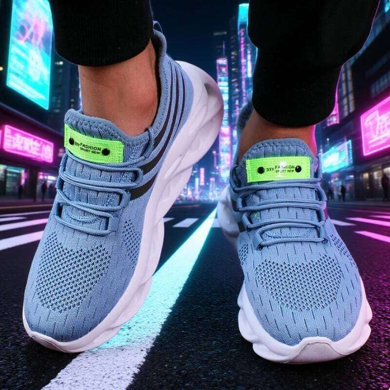 Unisex Men Mesh Breathable Women Casual Sneakers 2025 New Fashion Outdoor Lightweight Comfortable Athletic Running Shoes