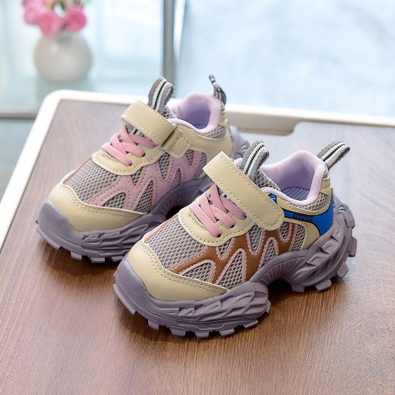 Free shipping Athletic Outdoor Sports Black White Kids Sneakers Baby Shoes Spring Autumn Winter Children Sports Shoes Toddlers Boys Girls Size 22-30