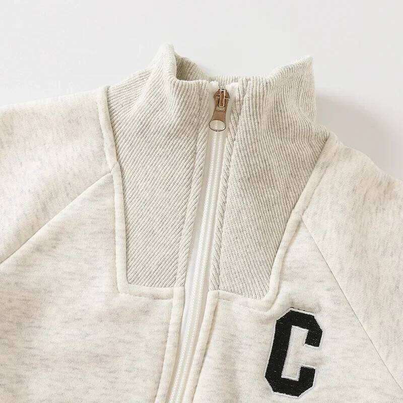 Baby Clothes Newborn Thick Jumpsuit 0-2 Y Autumn Winter New Boys Fur Lining Sporty Romper Toddler Outdoor 26H0224