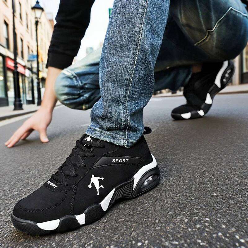 Anti Slip Comfortable Waterproof Breathable Lightweight Running Shoes Outdoor Basketball Men's Sneakers Hot Selling