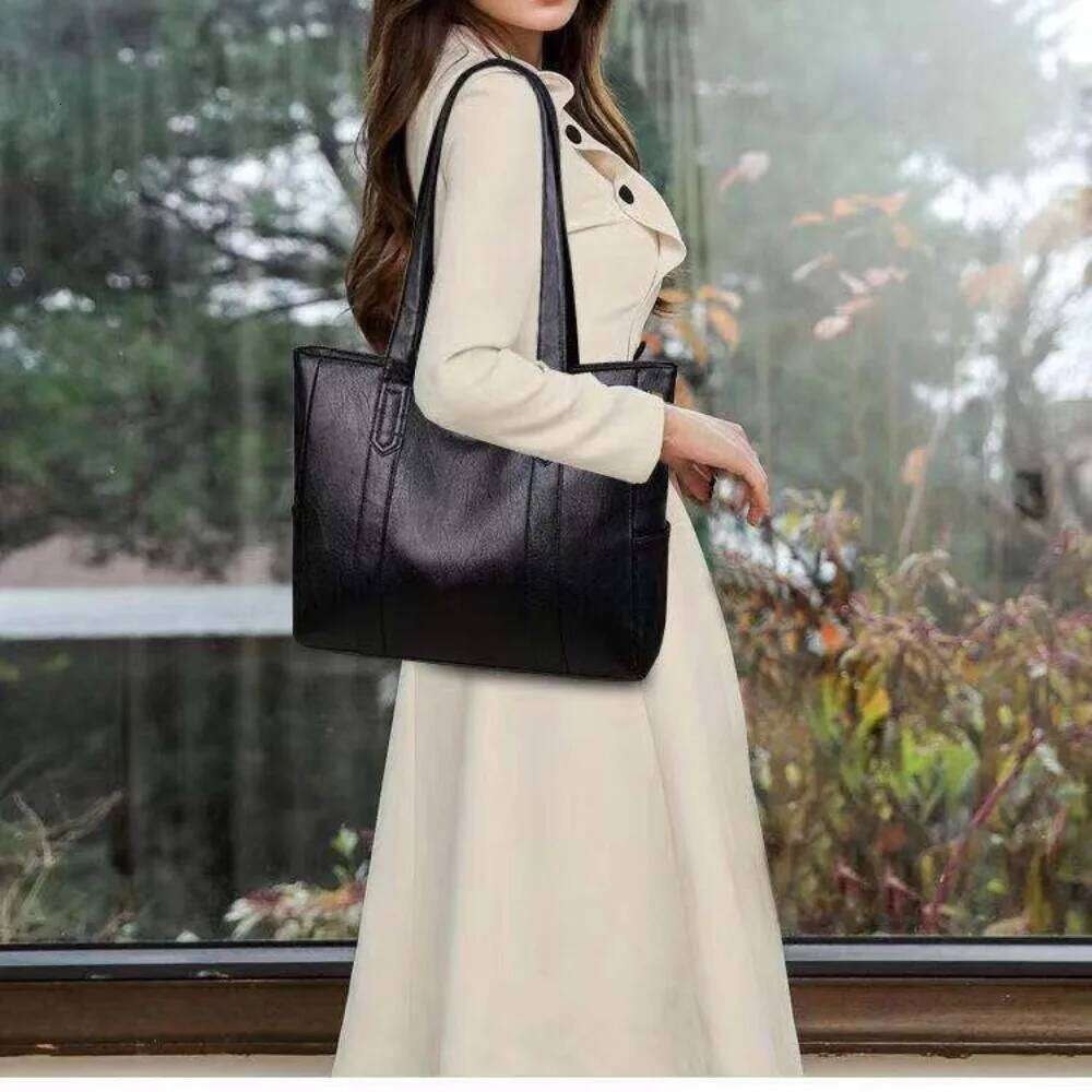Beg Tangan Wanita Tote Leather Besar Shoulder Women Handbag Woman Bag Perempuan Z260224