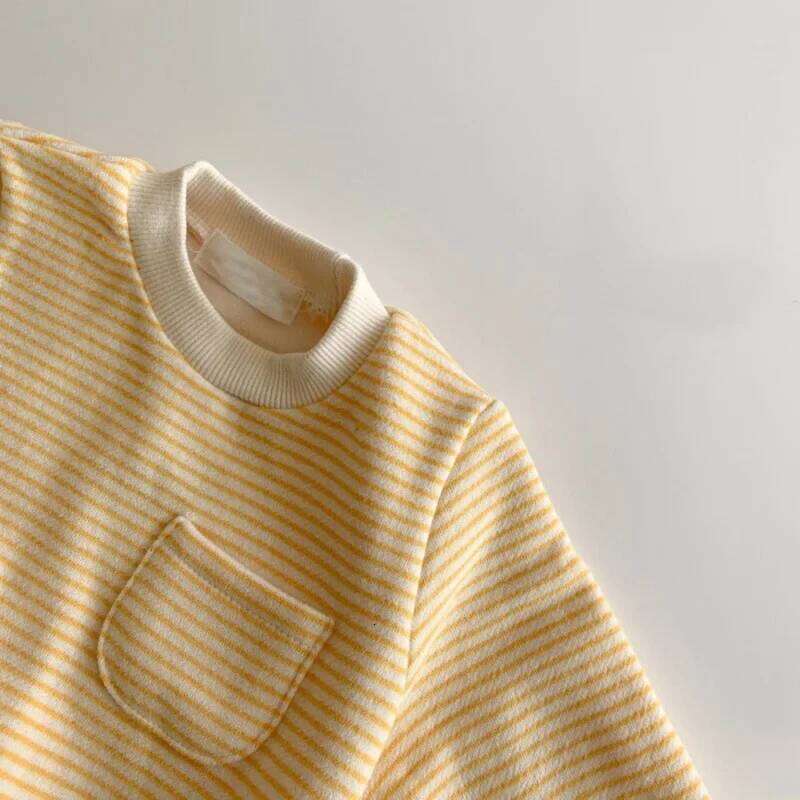 MILANCEL Long Sleeve Rompers Clothes Striped Infant Girls Boys Jumpsuits Simple Baby Playsuit for Newborns 26Y0224