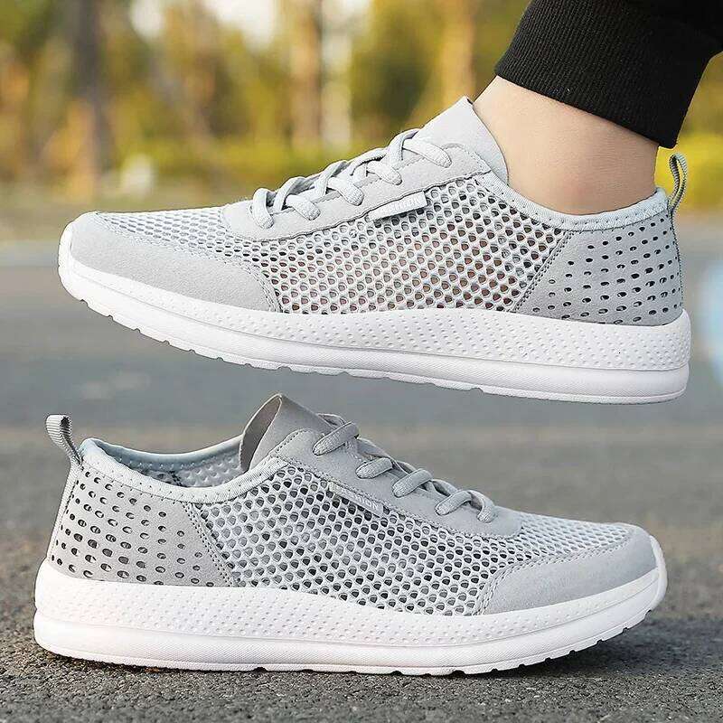 MAEDEF Classic Outdoor Anti-slip Tennis New High Quality Lace Up Casual Sneaker Soft Breathable Lightweight Sports Shoes