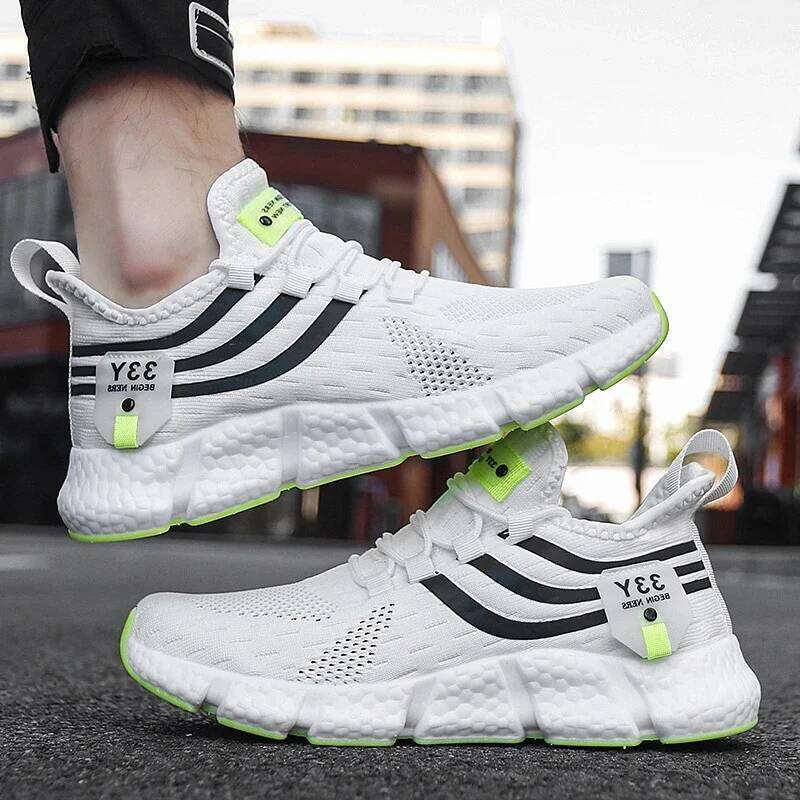 Men's Casual High-quality Lightweight Mesh Women's Outdoor Breathable Jogging Walking Tennis Sports Shoes