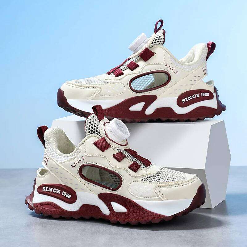 Summer Ultra Light Kids Sneakers New Low Cut Boy Girl Casual Simple Anti Slip Wear-resistant Soft Comfort Run Shoes 26W0224