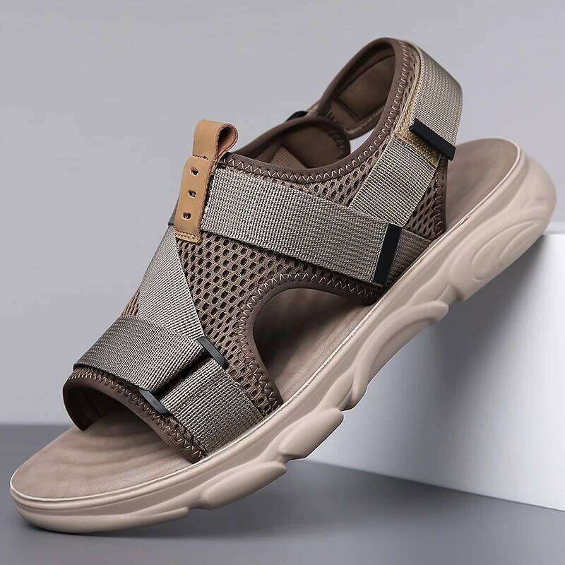 Summer Man Sandals Men's Slipper Outdoor Beach Casual Flat Shoes Home Leisure Non-Slip Classic Male Slippers Men Zapatos Hombre