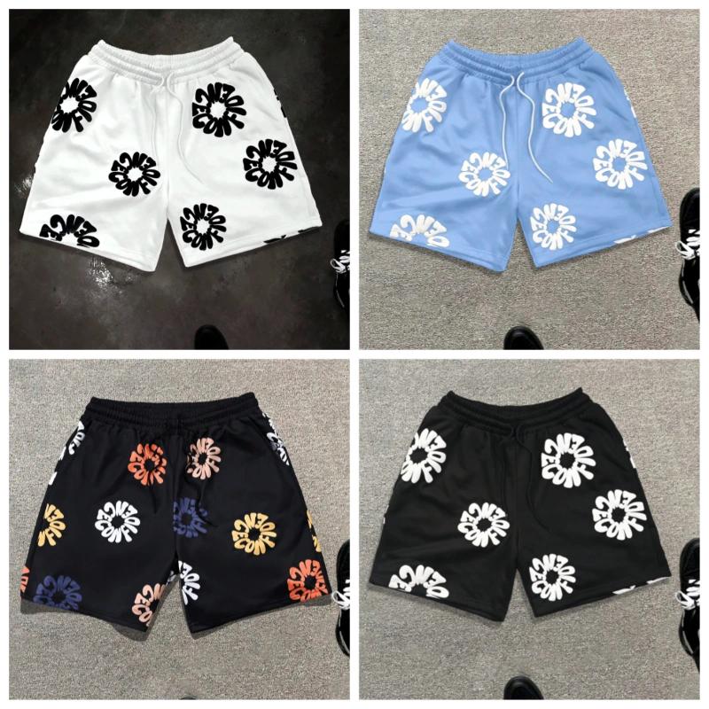 Men's Shorts Manfinity EMRG Trendy Simple America Fashion Casual Everyday Quick Dry Flexible Oversized Printed Moto Beach