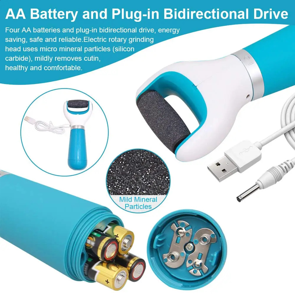 Foot Care Tool Electric Foot File Foot Callouses Dead Skin r Shaver Dry Dead Hard Cracked Skin Safe and Painless 260126