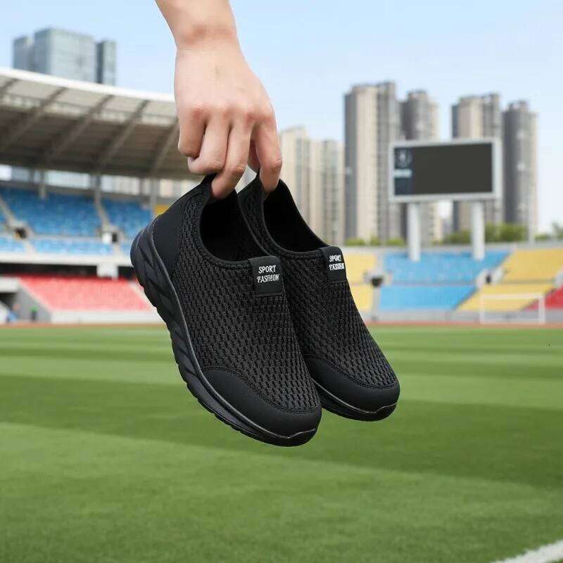 MAEDEF Men's Sneakers Mesh Breathable Tennis Sports Men Casual Flats Loafers Walking Lightweight Mens Running Shoes