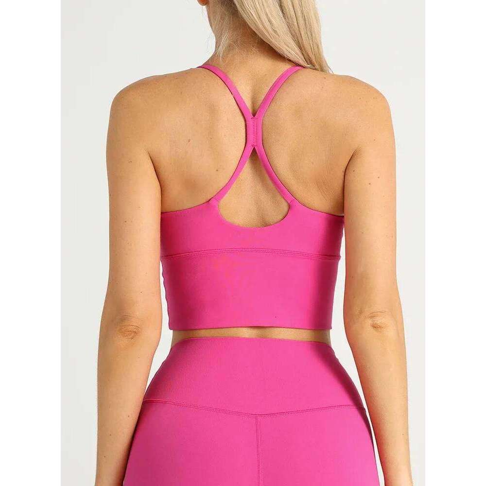 Fashion Women's Sexy Crisscross Sports Tank Top High Elasticity Breathable Running Outdoor Cycling Fitness Sport Yoga Vest 26Y0224