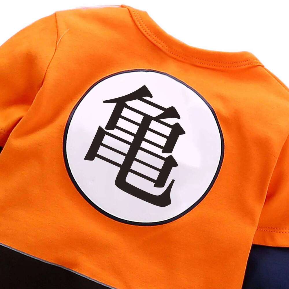 IURNXB Newborn Baby Anime Romper Cotton Long Sleeve Outfit Infant GUI Print Cosplay Costume Jumpsuit Clothes 0-24M 26Y0224