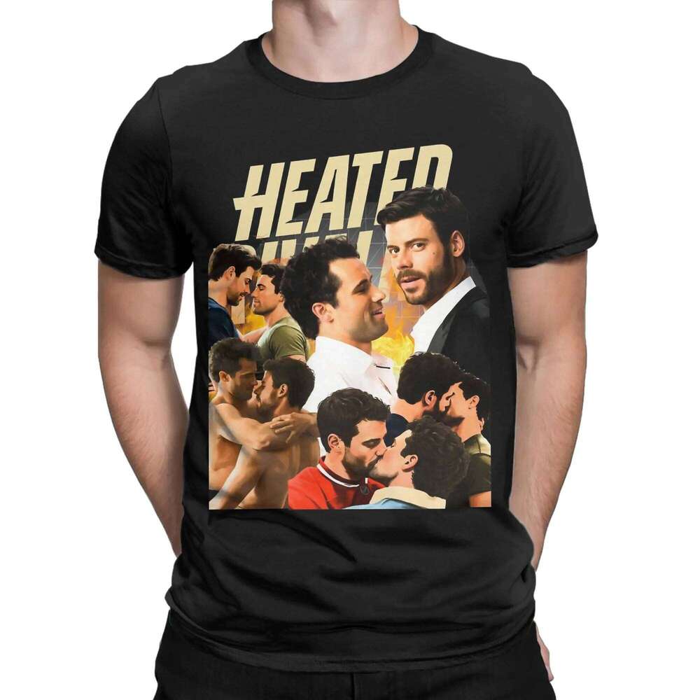 Men Scott Hunter & Kip Grady Heated Rivalry T Shirts Cotton Clothes Short Sleeve Crewneck Tees Birthday Present T-Shirts H260224