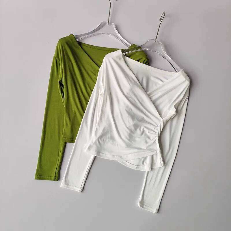 Women's Long-sleeve Clothes T-shirts Slim Fashionable Breathable Quick-dry Running Shirt Gym t-shirt Yoga Blouse 26Y0224