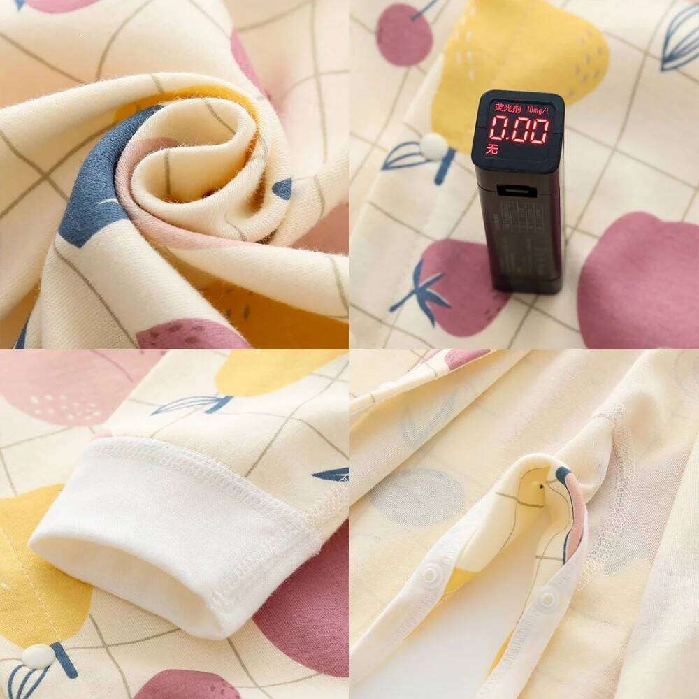 Unisex Cotton Baby Newborn 0-24M Girl Boy Clothes Print Pajamas Romper Long Sleeve Ropa Bebe 26Y0224