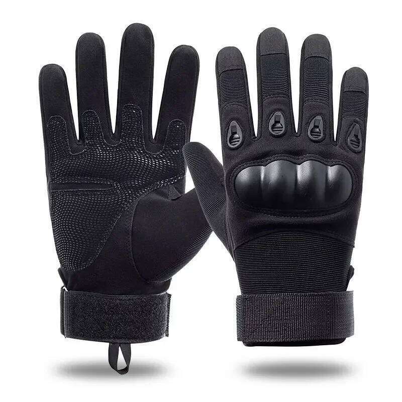 New Outdoor Tactical Protective Shell Mittens Antiskid Workout Fitness Gloves For Men Women 26H0224