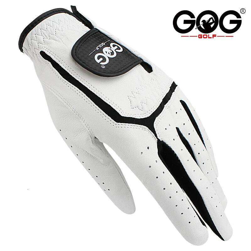 GOG Golf Genuine sheepskin leather men white Breathable glove for golfer 1 pc new dropship 26H0224