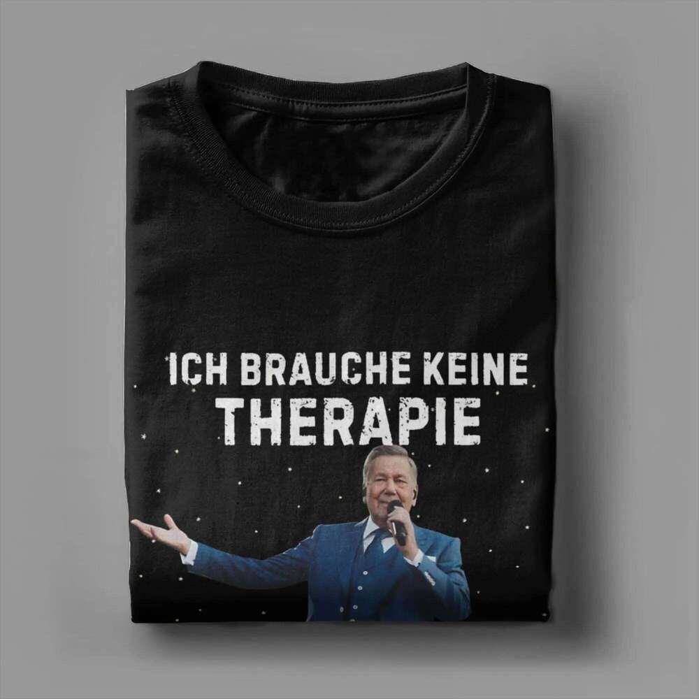 Roland Kaiser Merch T-Shirt Beach Fashion T-Shirts Men Pure Cotton O-Neck Oversized Tees Short-Sleeved Vintage Tshirt H260224